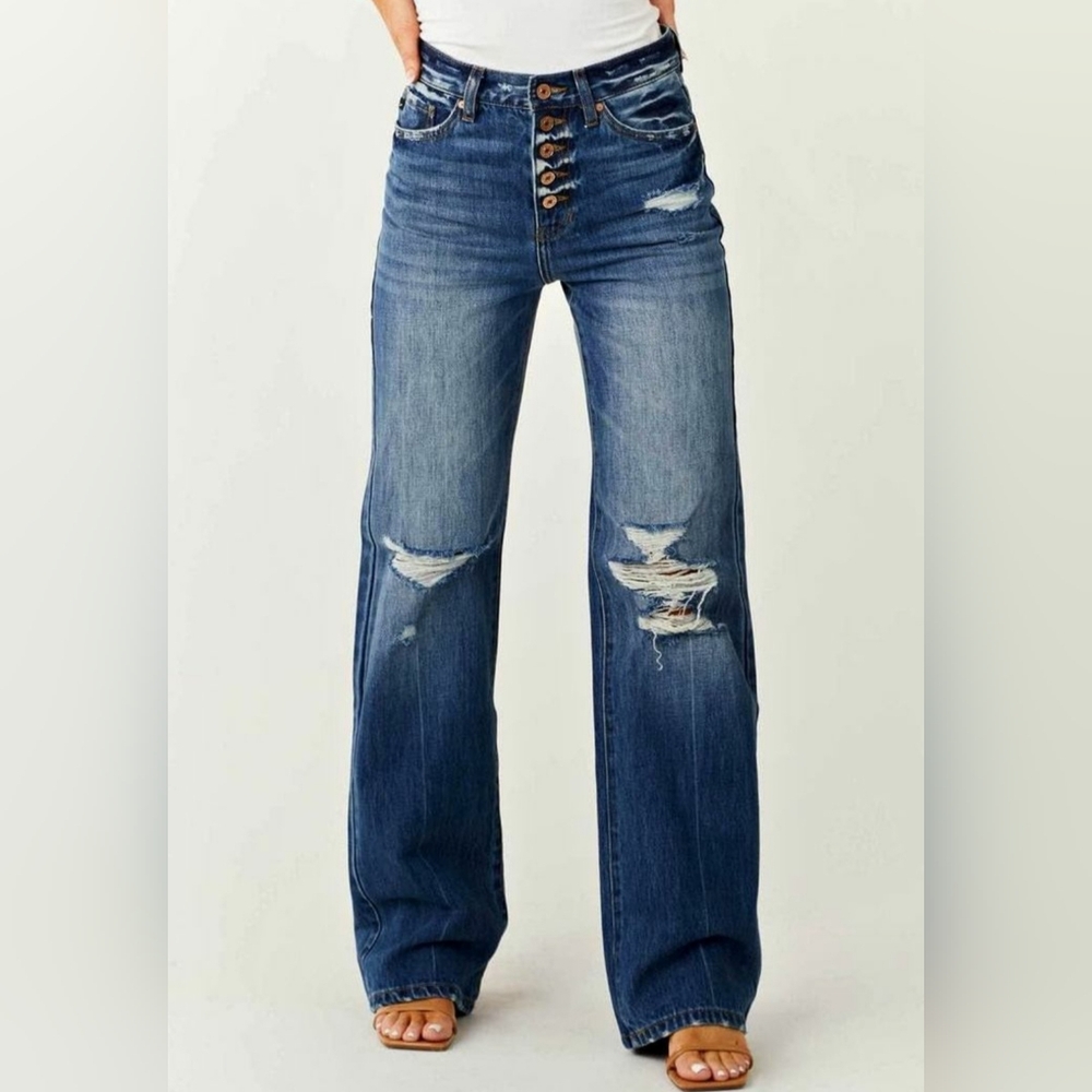 NWT 90s flare Kancan jeans
